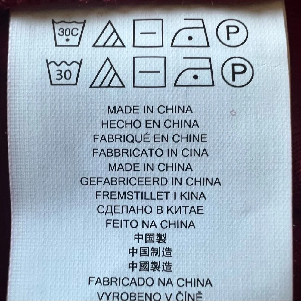 NWT $140 Michael Kors Red Dress Small Gold Metallic Faux-Wrap Crimson - Picture 12 of 15